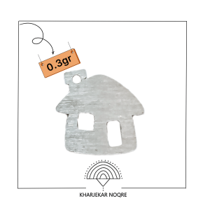 آویز لیزر نقره home