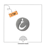 حروف گرد بزرگ نقره [غ]