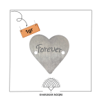 لیزر نقره forever روی طرح قلب